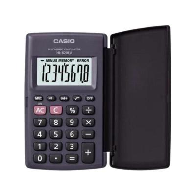 Calculadora De Bolso Casio Hl-820lv 8 Dígitos Preta