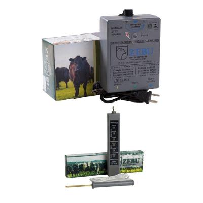 Eletrificador Cerca Elétrica Para Pequenas Propriedades 2.500m 2tt3 Bivolt + Voltímetro - Zebu Bivolt