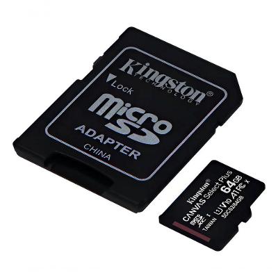 Cartão De Memória Micro Sd Kingston Select Plus - 64gb
