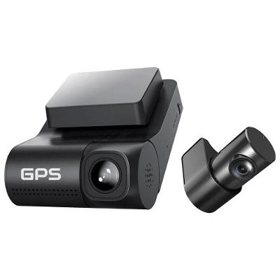 Câmera para Carro com Gravação Frontal e Interna Z40 GPS Dual-Channel 1944P Preto Compatível