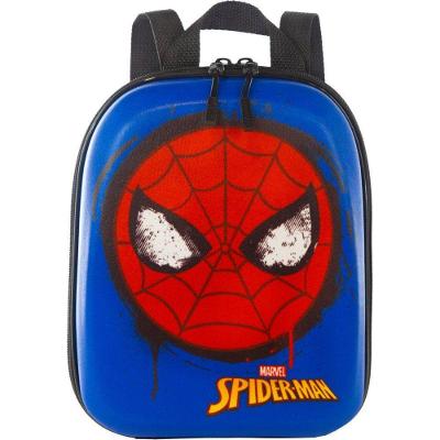 Mochila Infantil Homem-aranha Tamanho P Azul