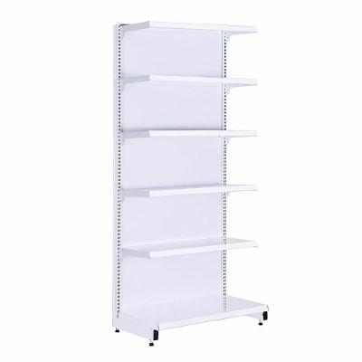 Gôndola Prateleira 6 Níveis 40x30 New Plus 2,00 Parede Inicial Pe Branco - Sa Gôndolas