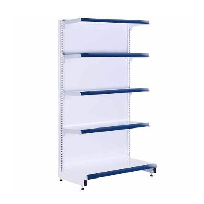Gôndola Prateleira Supermercado 5 Níveis 40x30 New Plus 1,70m Parede Inicial Azul - Sa Gôndolas
