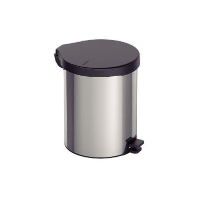 Lixeira Com Pedal Em Aço Inox Com Acabamento Polido New 12 Litros - Tramontina 94538712