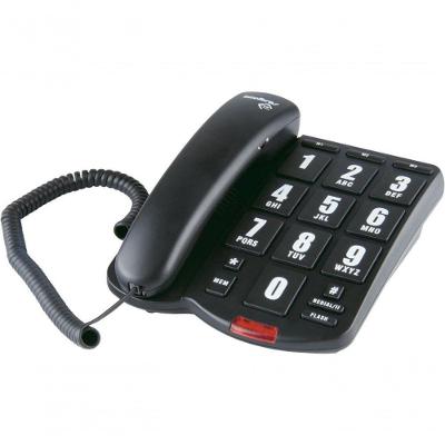 Telefone C- Fio Tok Fácil  Preto Teclas Grandes 4000034