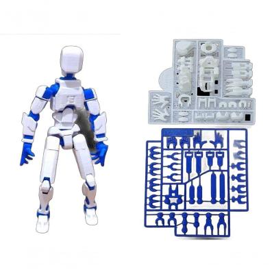 Boneco Desmontado 100% Articulado 20 Cm Dummy 13 Figura Ação Brinquedo Manequim Presente Infantil