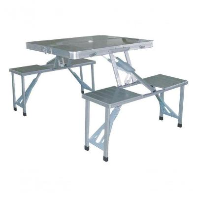 Mesa Dobrável Com Banquetas Incorporadas