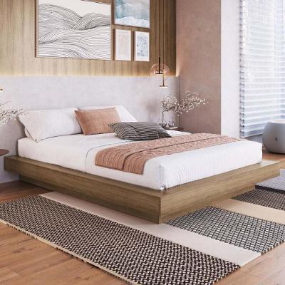 Cama De Casal-queen Para Colchão 198x158cm Multimóveis CR40142 Mel