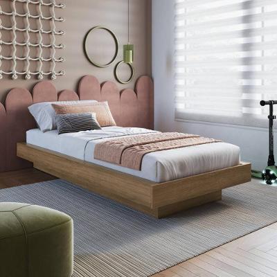 Cama De Solteiro Para Colchão 78-88x188cm Multimóveis CR40155 Mel