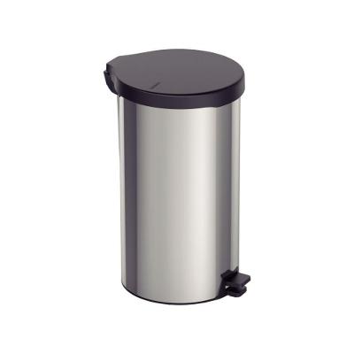 Lixeira Com Pedal Em Aço Inox Com Acabamento Polido New 20 Litros - Tramontina 94538720