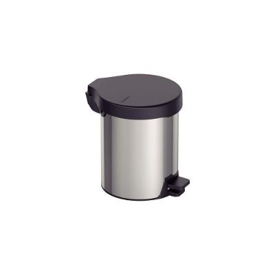 Lixeira Com Pedal Em Aço Inox Com Acabamento Polido New 5 Litros - Tramontina 94538705