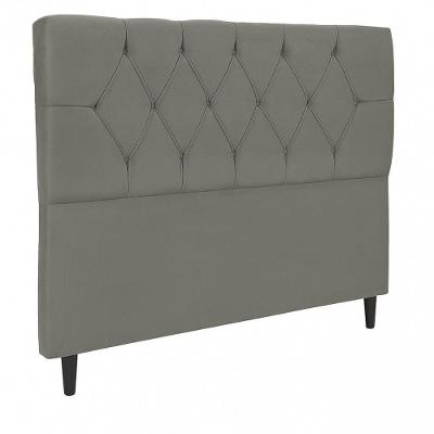 Cabeceira Para Cama King Julia Sued Taupe Cappucino Idf Deco Taupe Capuccino