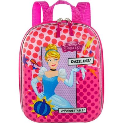 Mochila Infantil Princesa Cinderela - Rosa Tamanho P