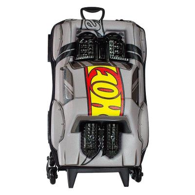 Mala Infantil Night Shifter 3d Com Rodinhas Cinza