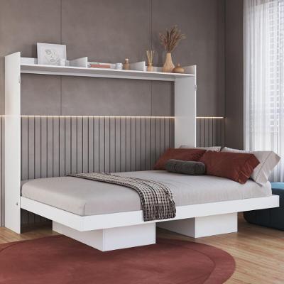 Cama De Casal Articulada Para Colchão 188x138cm Multimoveis CR40130 Branco