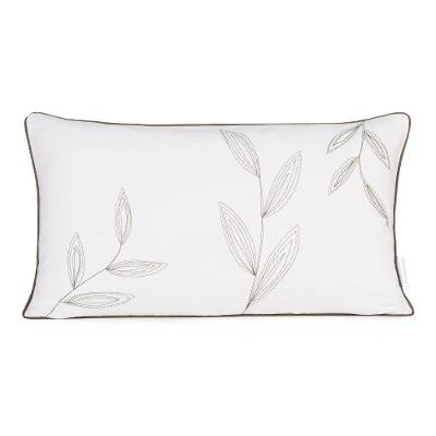 Almofada Altenburg Bordados Em Cetim 300 Fios Anise