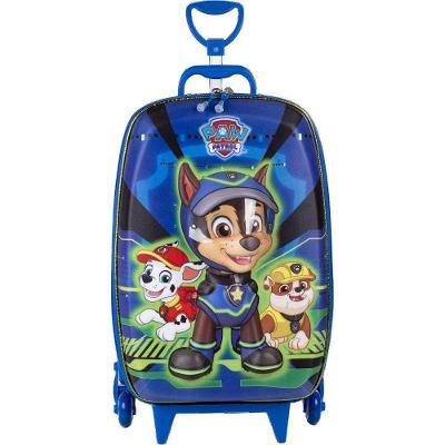 Mala Infantil Harry Patrulha Canina 3d Com Rodinhas - Azul