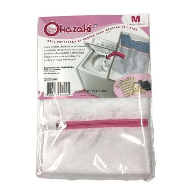 Rede Protetora para Roupas m 34x48CM para Lavar Peças Médias Delicadas em Poliéster e Nylon