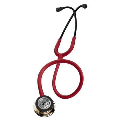 Estetoscópio Littmann Classic Iii - Vinho Com Champanhe E Conector Preto 5864