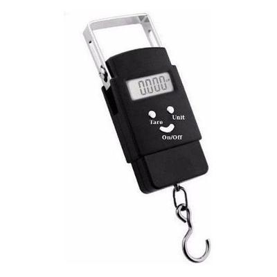 Balança Digital Com Gancho Portátil Para Viagem, Mala, Bagagem E Sacola - Até 50 Kg