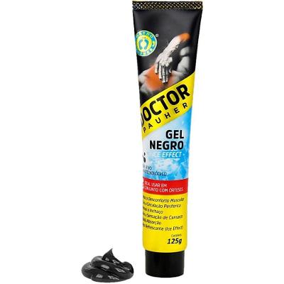 Gel Negro Para Massagem Ice Effect Doctor Pauher - 125g