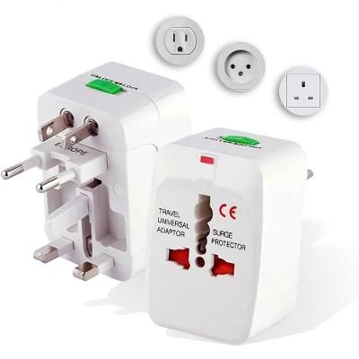 Kit 2 Adaptador Tomada Universal Eua Acessórios Para Viagem Europa Americana Para Brasileira Viagem Internacional Bivolt