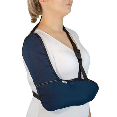 Tipoia Estabilizadora Velpeau Estofada Mercur - Sem Orifício - Azul Marinho - P