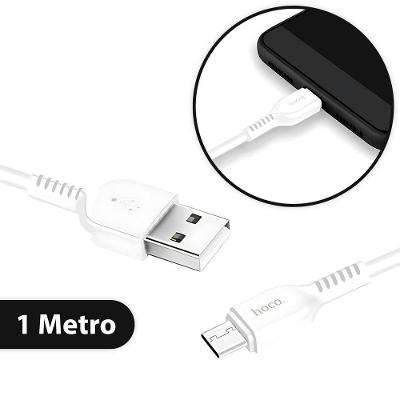 Cabo Carregador Usb Tipo C Android Rápido Turbo 1 Metro Branco