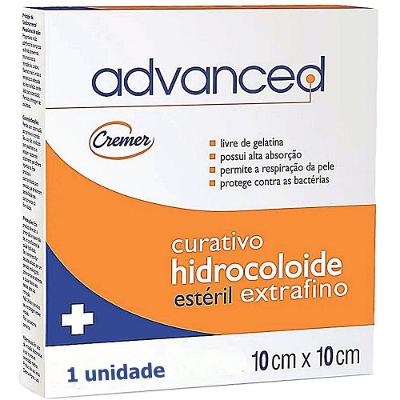 Curativo Hidrocoloide Extra Fino Cremer Advanced - 10x10cm - Unidade