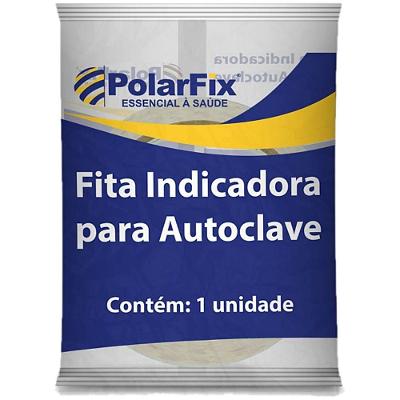 Fita Indicadora Para Autoclave Polarfix 19mmx30m - Unidade