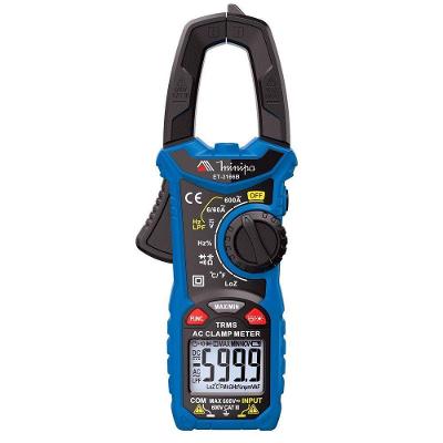 Alicate Amperímetro Digital ET-3166B True RMS com Display LCD 6000 Contagens Minipa