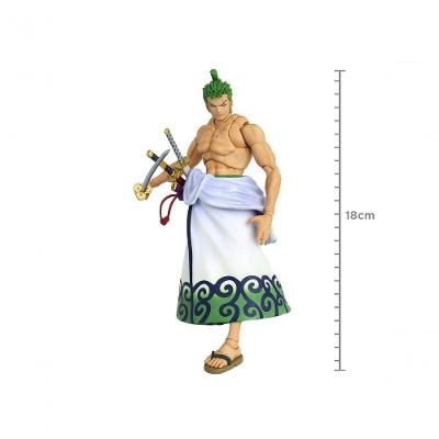 Action Figure Zorojuro - Variable Action Heroes 18CM com Três Espadas e Faces Extras Megahouse