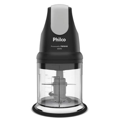 Processador de Alimentos Philco PMN04B 3 em 1 400W Preto 220V