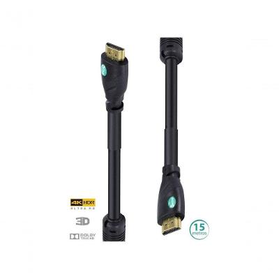 Cabo HDMI H20F-15 2.0 4K ULTRA HD com 3D e Ethernet Preto Vinik