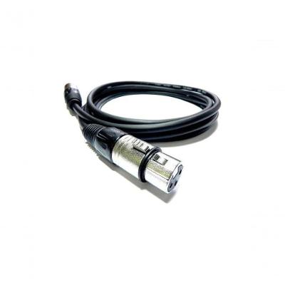 Cabo Cannon CBCN0002 10M com Conector Macho para Fêmea para Áudios e Vídeos Preto NWT