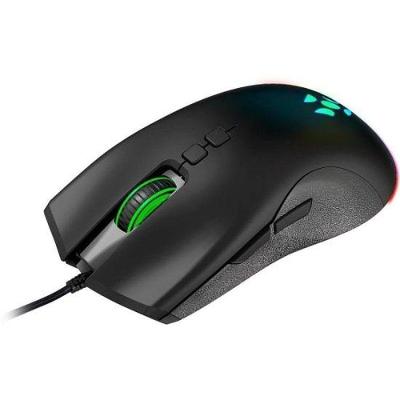 Mouse Gamer Fortrek Blackfire RGB Compatível com Windows, Linux e Chrome os, 7200 DPI, 6 Botões, LED