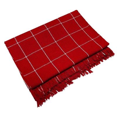 Manta para Sofá Grande 2 e 3 Lugares 2,40x1,80 100% Algodão Fácil Limpeza Vermelho com Br Panos