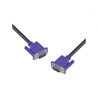 Cabo VGA D-Sub 15 Pinos VGA-2 2M Resolução Até 1280x1024PX Compatível com PC e Monitor Vinik
