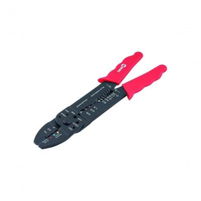 Alicate Multiuso para Eletricista 954 para Cortar, Prensar e Desencapar Fios em Aço Carbono Preto