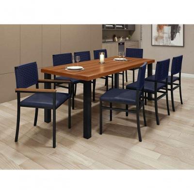 Conjunto Mesa 8 Cadeiras Para área Externa Madri Paonanda