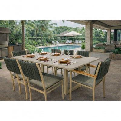 Conjunto Gourmet Náutica 8 Cadeiras Elegance Solare-verde Of