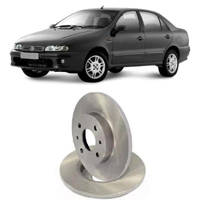 Disco de Freio Traseiro D29 para Fiat Marea Tempra Tipo Coupé e Alfa Romeo 145 155 Sólido MDS