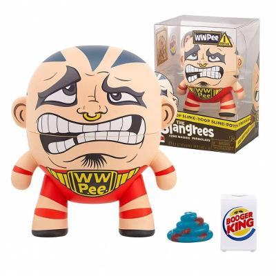 Boneco Cultura Pop Wwpee Poop Paródia com Slime Misterioso e Acessórios Transparente The Hangrees
