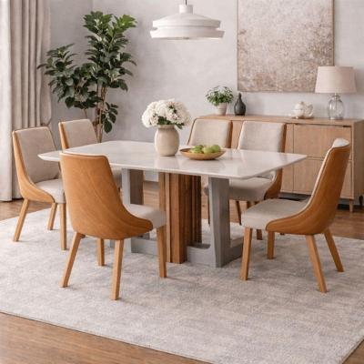 Conjunto Jantar 6 Lugares 1,60m Off Tifany - Arbo Design