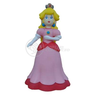 Action Figure Princesa Peach Toadstool Super Size Figure Collection Articulada 23CM Rosa Outras
