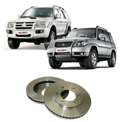 Disco de Freio Dianteiro Ventilado D377E para Mitsubishi L200 Triton 2008+ e Pajero Dakar 2009+ MDS