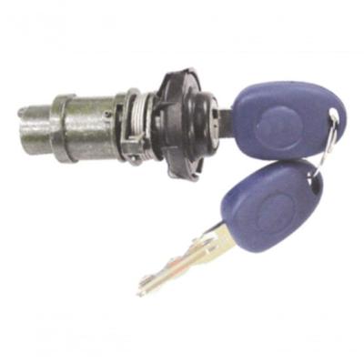 Cilindro Porta-Malas Traseiro Siena Após 00 F103 para Fiat Azul com Chave Universal