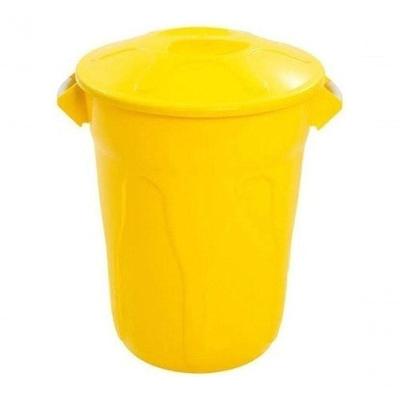 Lixeira Redonda Tipo Balde 100 Litros para Ambientes Diversos Higipack