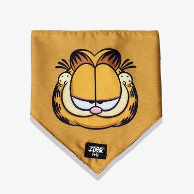 Bandana para Pets Zonacriativa Zonacriativa m para Cães e Gatos em Tecido Microfibra Laranja 1