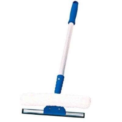 Limpa Vidros Combinado CB250 25CM com Cabo 50CM para Limpeza Ágil Bralimpia